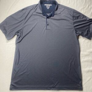 Greg Norman Collection Dark Blue Polo Shirt